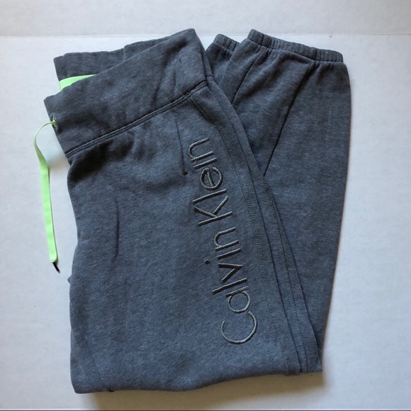 Calvin Klein Pants - Calvin Klein Gray Sweat Pants size medium